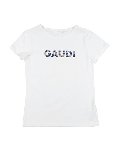 GAUDÌ T-shirt Bianco 100% Cotone