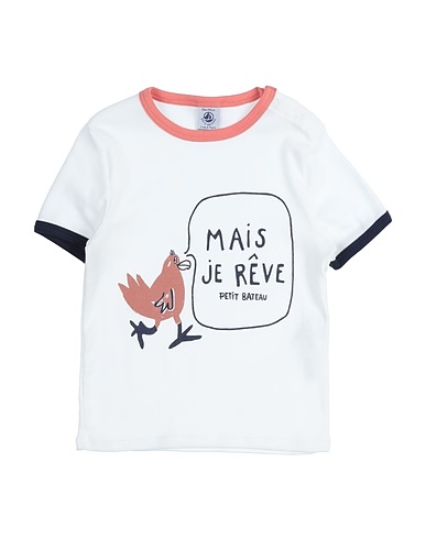 PETIT BATEAU T-shirt White 100% Cotton
