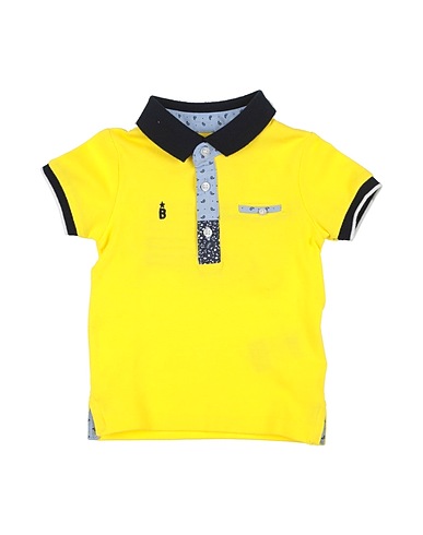MAYORAL Polo shirt Yellow 100% Cotton