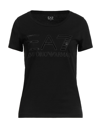 EA7 Basic T-Shirt Black 100% Cotton