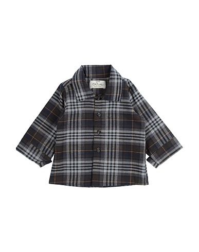 OLIVE by SISCO Patterned shirt Light grey 100% Cotton
