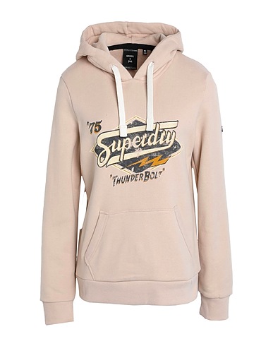 SUPERDRY Hooded track jacket  Blush 80% Cotton, 20% Polyester