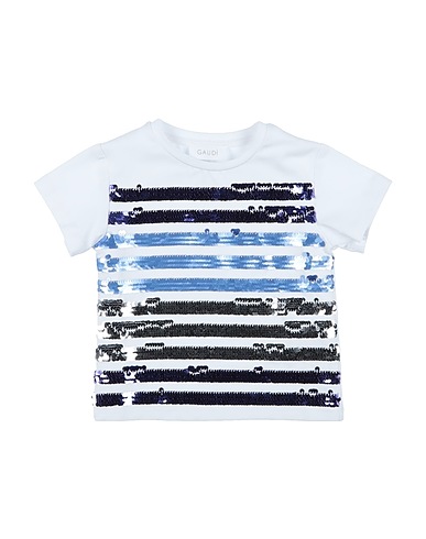 GAUDÌ T-Shirt Weiß 95% Baumwolle, 5% Elastan