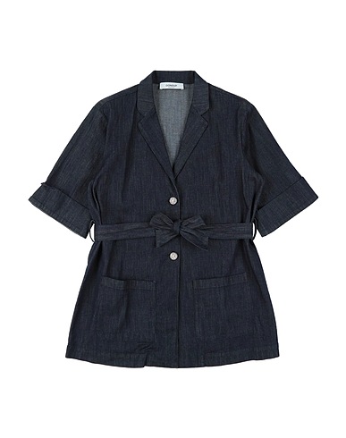 DONDUP Denim shirt Blue 98% Cotton, 2% Elastane