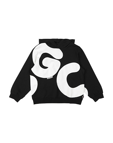 GCDS MINI Sweatshirt Black 95% Cotton, 5% Elastane