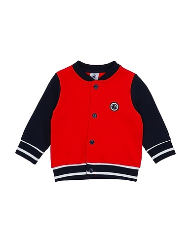 PETIT BATEAU Sweatshirt Red 100% Cotton
