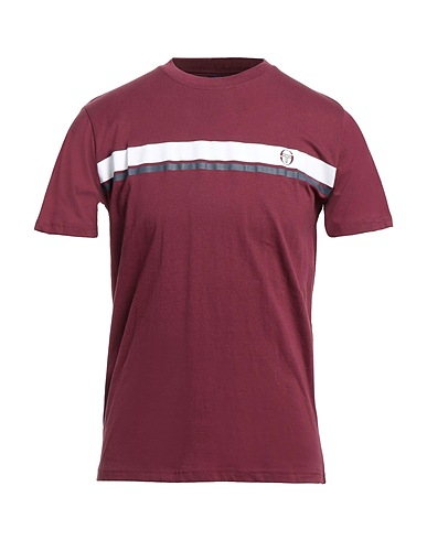 SERGIO TACCHINI T-shirt Bordeaux 100% Cotone