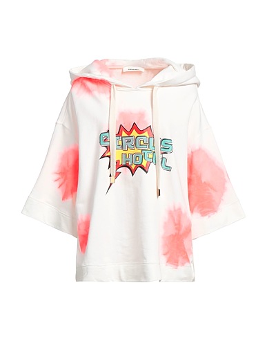 CIRCUS HOTEL Hooded sweatshirt White 100% Cotton