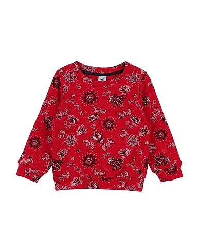 PETIT BATEAU Sweatshirt Red 100% Cotton