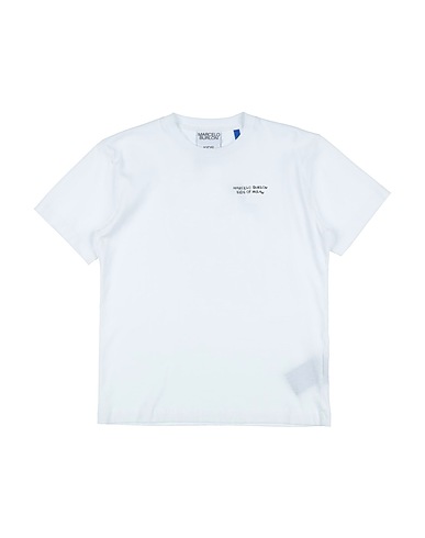 MARCELO BURLON T-shirt Bianco 100% Cotone