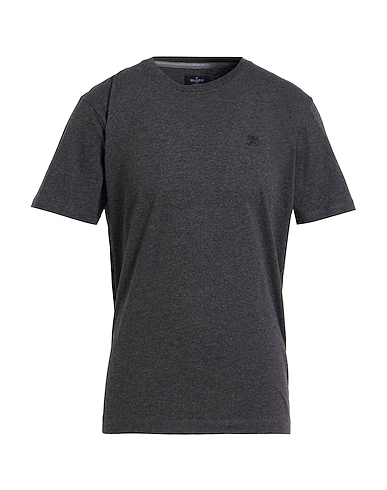 HACKETT T-shirt Antracite 100% Cotone