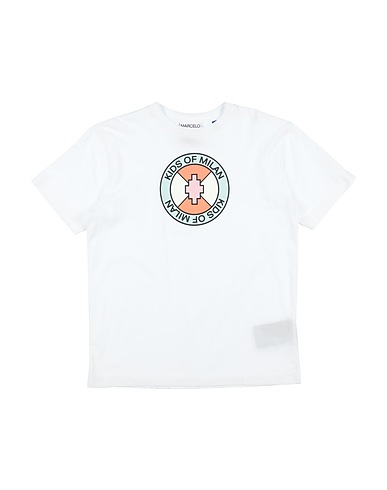 MARCELO BURLON T-shirt White 100% Cotton, Polyester