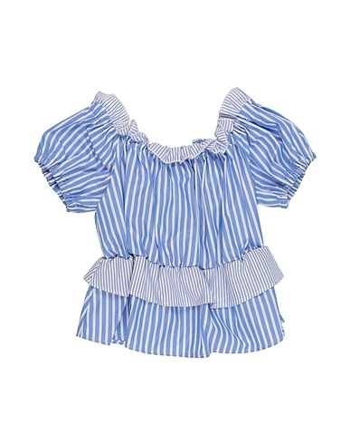 ALETTA Top Pastel blue 100% Cotton