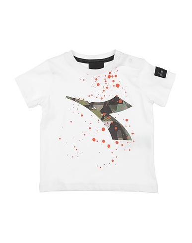 DIADORA T-shirt White 100% Cotton