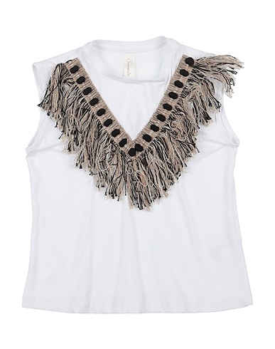 SOUVENIR Canotta Bianco 100% Cotone