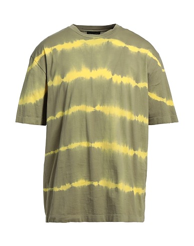 ROBERTO COLLINA T-shirt Military green 100% Cotton