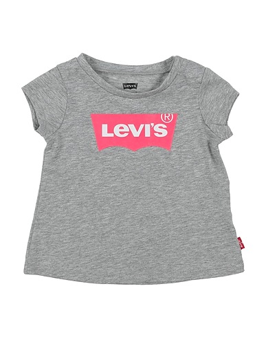 LEVI'S Ｔシャツ グレー コットン 60% / ポリエステル 40%