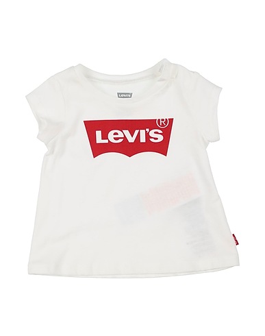 LEVI'S T-shirt White 60% Cotton, 40% Polyester