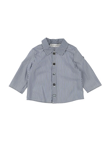 FRUGOO Patterned shirt Slate blue 68% Cotton, 30% Polyamide, 2% Elastane