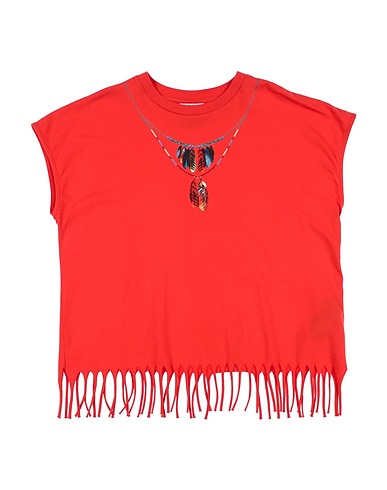 MARCELO BURLON T-shirt Tomato red 100% Cotton
