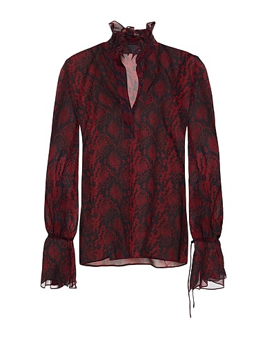 NILI LOTAN Top Bordeaux 100% Soie