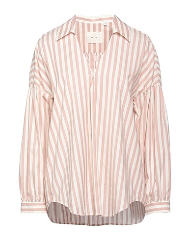 XACUS Camicia a righe Rosa 100% Cotone