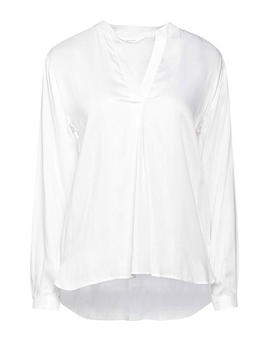 XACUS Top White 95% Viscose, 3% Silk, 2% Polyester