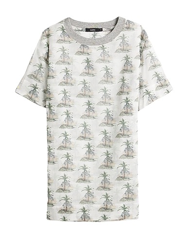BASSIKE T-shirt White 100% Cotton