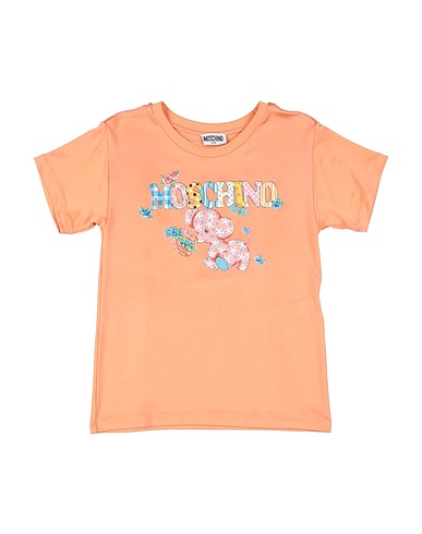 MOSCHINO TEEN T-shirt Apricot 96% Viscose, 4% Elastane