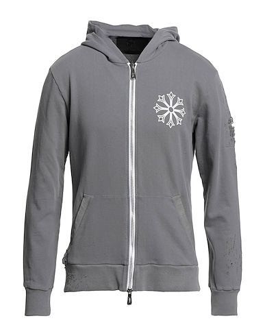 RH45 RHODIUM Felpa Grigio 100% Cotone, Elastan, Pelle di pecora