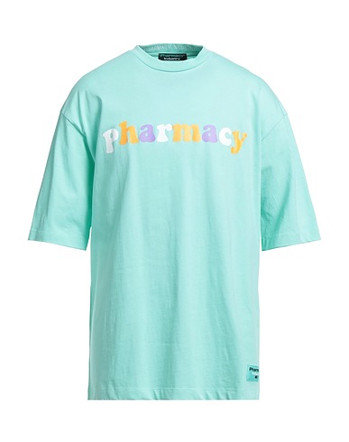 PHARMACY INDUSTRY T-shirt Turquoise 100% Cotton