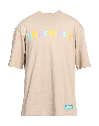PHARMACY INDUSTRY T-Shirt Beige 100% Baumwolle