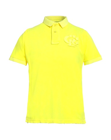 CHARAPA Polo shirt Yellow 100% Cotton