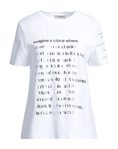 'S MAX MARA Ｔシャツ ホワイト コットン 100%