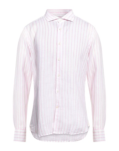 CALIBAN Linen shirt Pink 100% Linen