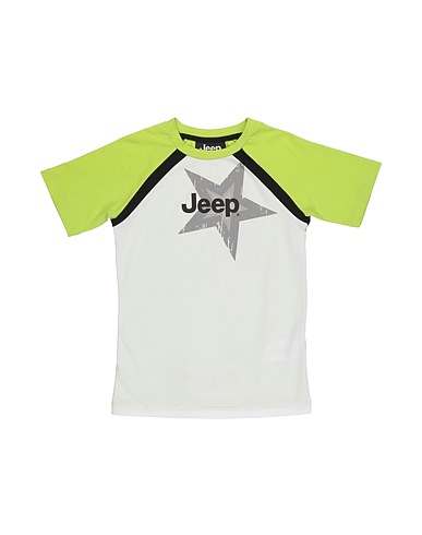 JEEP T-Shirt Säuregrün 95% Baumwolle, 5% Andere Fasern