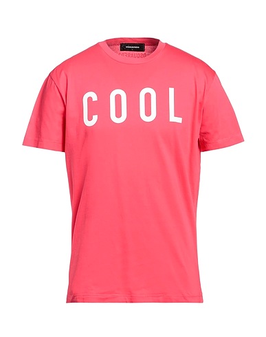DSQUARED2 T-shirt Coral 100% Cotton
