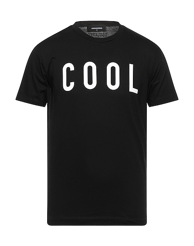 DSQUARED2 T-shirt NERO 100% Βαμβάκι