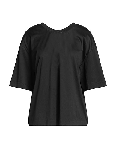 GRIFONI Oversize-T-Shirt Black 100% Cotton