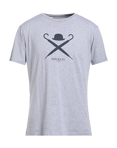 HACKETT T-shirt Grey 100% Cotton