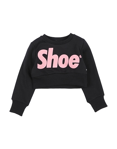 SHOE Sweatshirt Black 100% Cotton