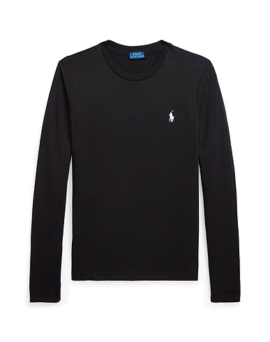 POLO RALPH LAUREN ベーシックTシャツ ブラック コットン 100%