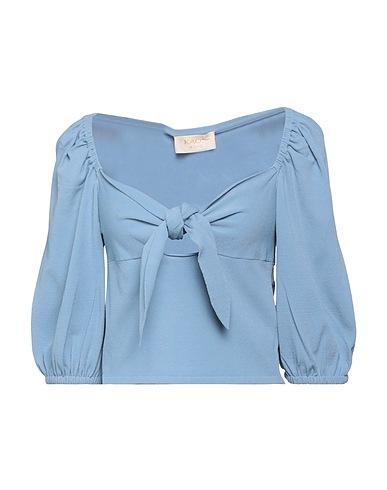 KAOS JEANS Jumper Pastel blue 83% Viscose, 17% Polyester