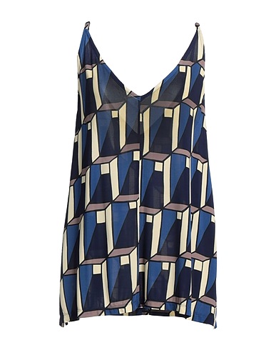 SIYU Top Blau 95% Viskose, 5% Elastan