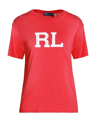 POLO RALPH LAUREN T-shirt RL LOGO JERSEY TEE
 Red 100% Cotton
