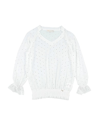 PATRIZIA PEPE Top White 100% Polyester