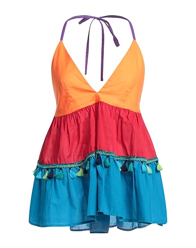 KAOS JEANS Top Orange 100% Cotton