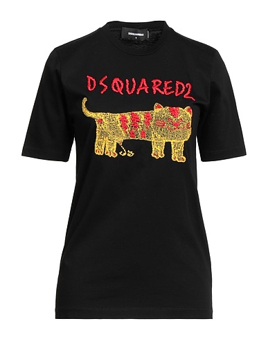 DSQUARED2 T-shirt Black 100% Cotton