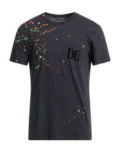 DOLCE&GABBANA T-shirt Charcoal 100% Cotton