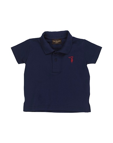 TRUSSARDI JUNIOR Polo Blu notte 100% Cotone